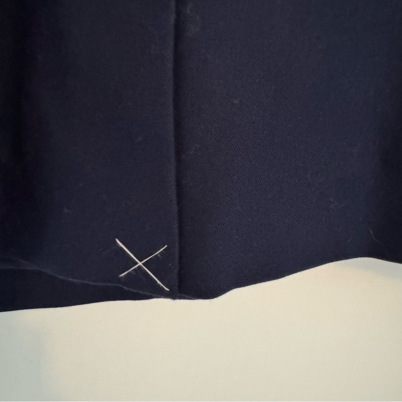 J Crew Cotton Work Blazer in Navy size 12 - Picture 6 of 7